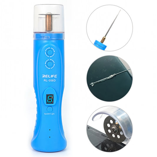 Instrumento de Remoção de Adesivo Relife RL-056D, 3em1