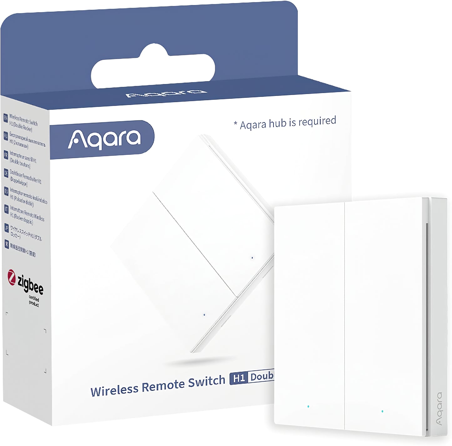 Interruptor AQARA H1 (balancim duplo), Wi-Fi