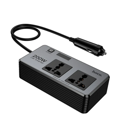 Inversor Elétrico Automóvel HOCO Z66, 200W