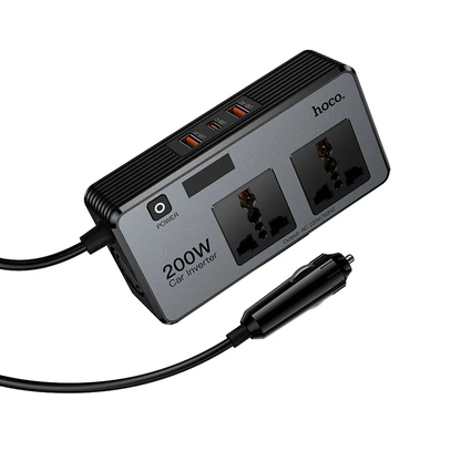 Inversor Elétrico Automóvel HOCO Z66, 200W