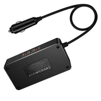 Inversor Elétrico Automóvel HOCO Z66, 200W