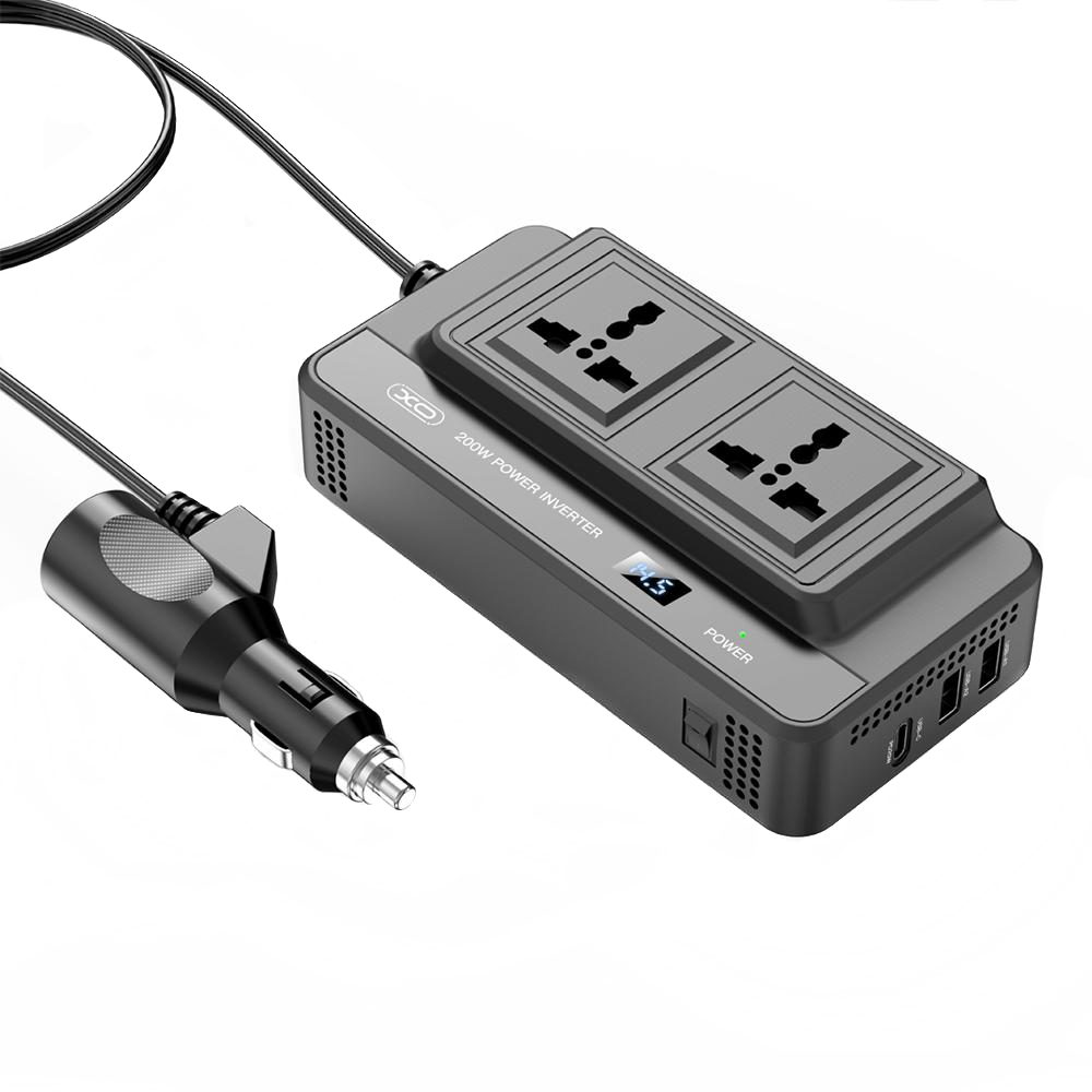 Inversor Elétrico para Automóvel XO Design CZ011, 200W