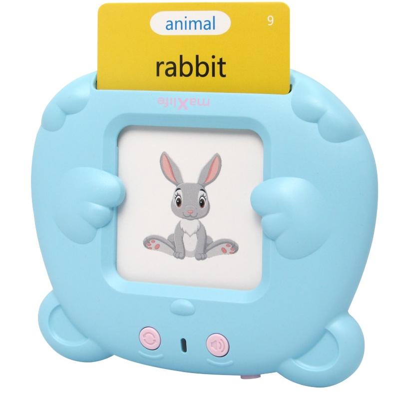 Brinquedo educativo MaXlife MXLD-100 para aprender palavras em inglês, Azul