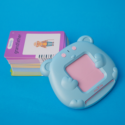 Brinquedo educativo MaXlife MXLD-100 para aprender palavras em inglês, Azul