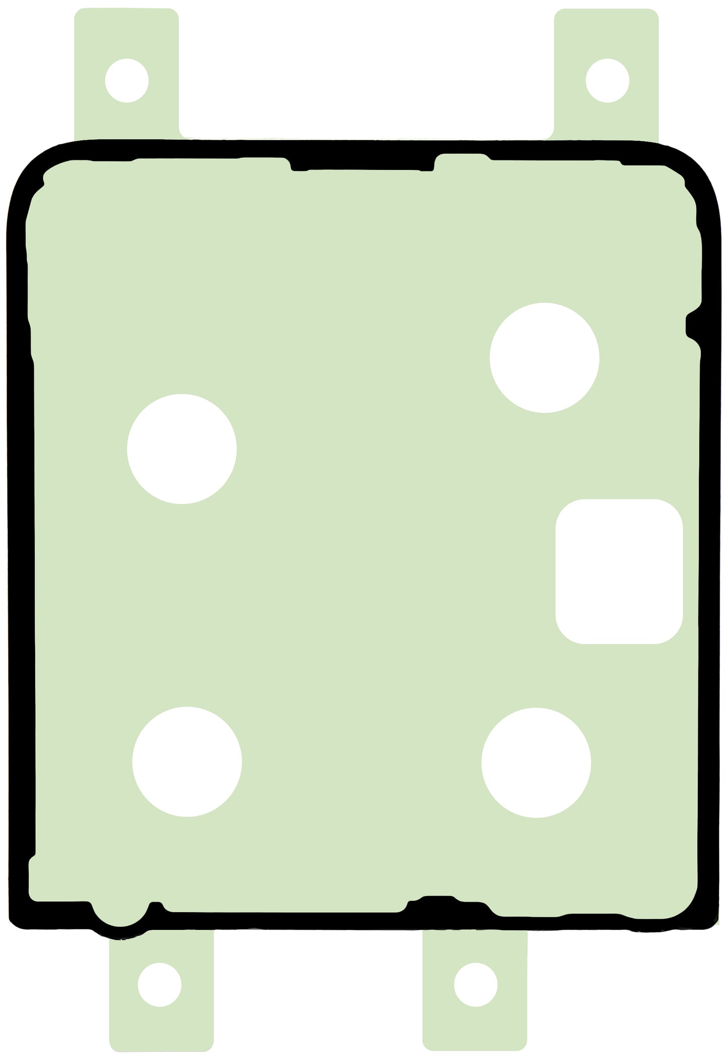 Kit Adesivo Tampa da Bateria Samsung Galaxy Z Flip4 F721, Service Pack GH82-29628A