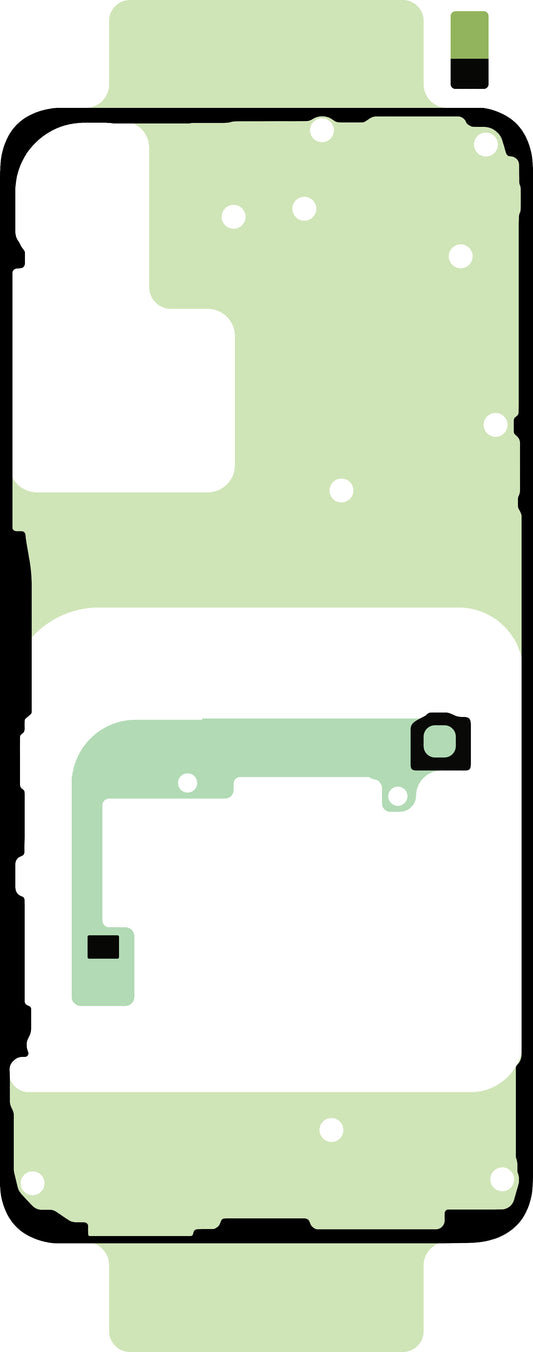 Kit Adesivo Tampa da Bateria Samsung Galaxy S24 S921, Service Pack GH82-33293A