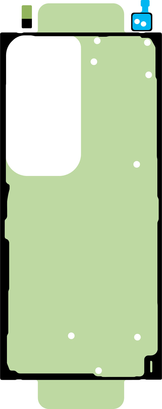 Kit Adesivo Tampa da Bateria Samsung Galaxy S23 Ultra S918, Service Pack GH82-30559A