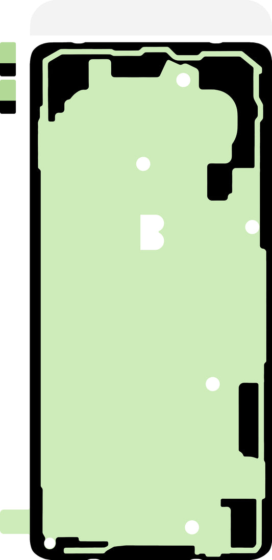 Kit Adesivo Tampa da Bateria Samsung Galaxy S10+ G975, Service Pack GH82-18801A