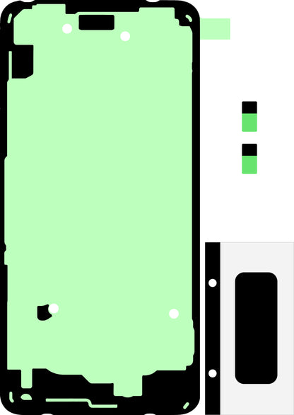 Kit Adesivo Tampa da Bateria Samsung Galaxy S10e G970, Service Pack GH82-18798A