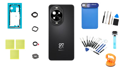 Kit Tampa de Bateria Huawei nova 14 Pro Preto Service Pack e Ferramentas de Serviço Dedicadas
