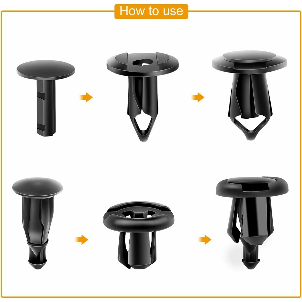 Kit Clips / Grampos Auto OEM, 200em1