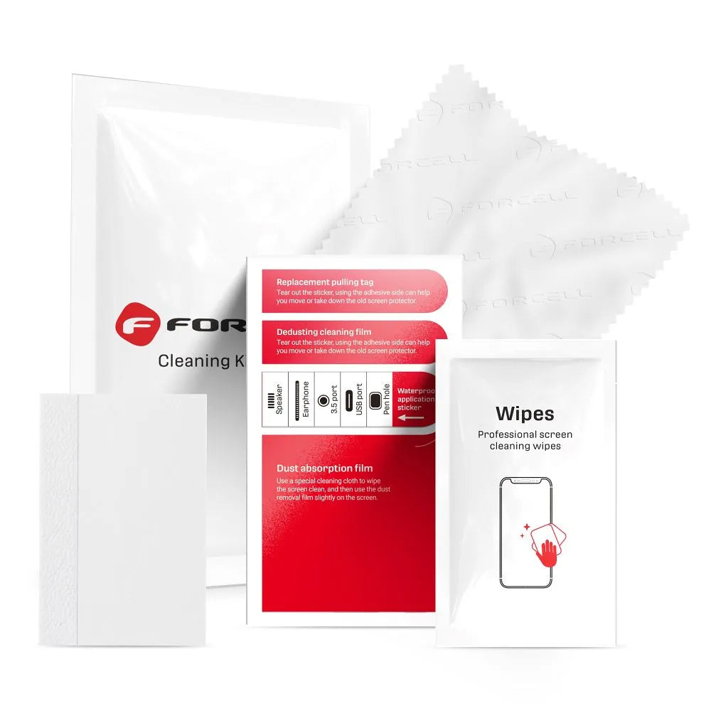 Kit de aplicação de Película de Proteção Forcell, 4in1