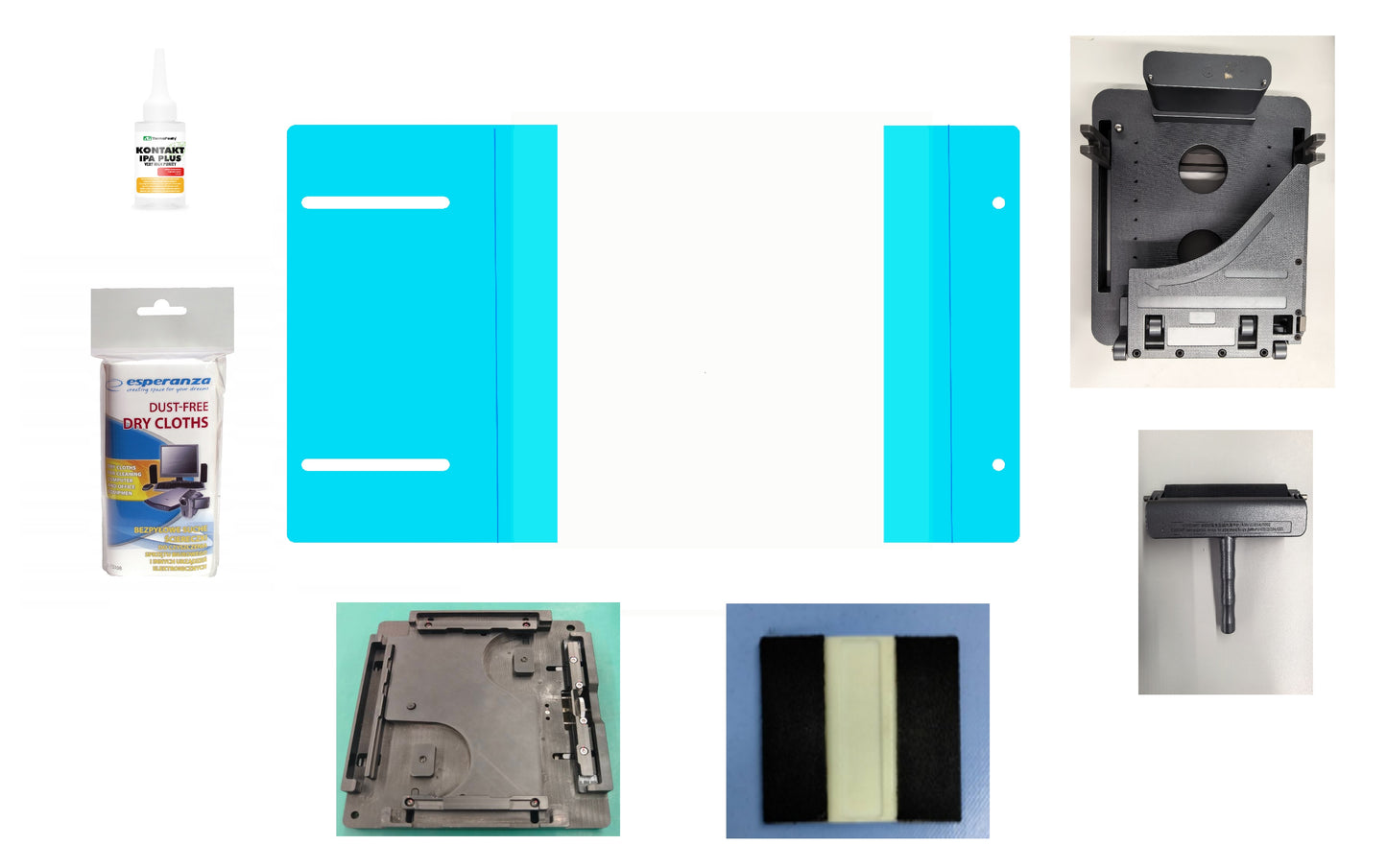 Kit de Película Protetora para Ecrã Sub Inner Huawei Mate X7 Service Pack e Ferramentas de Serviço Dedicadas