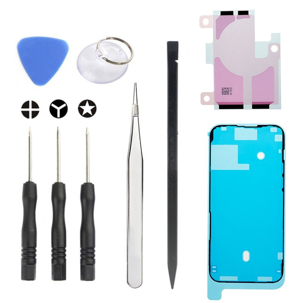 Kit de Reparação Jiafa JF-8162 para substituição da Bateria Apple iPhone 14 Pro Max, 9 em 1