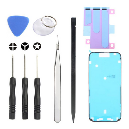 Kit de Reparação Jiafa JF-8162 para substituição da Bateria Apple iPhone 16 Pro Max, 9 em 1