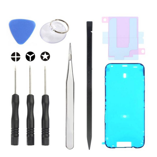 Kit de Reparação Jiafa JF-8162 para substituição de Bateria Apple iPhone 17 Pro Max, 9 em 1