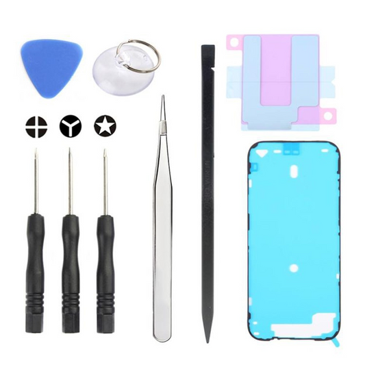 Kit de Reparação Jiafa JF-8162 para substituição de Bateria Apple iPhone 17 Pro, 9 em 1