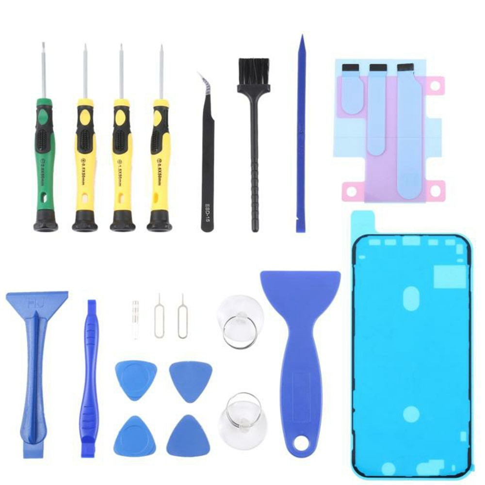 Kit de Reparação Jiafa JF-8182 para substituição de Bateria Apple iPhone 16 Pro, 21 em 1