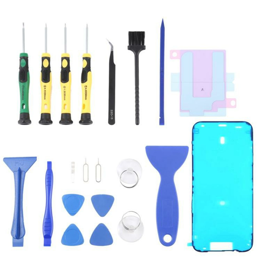 Kit de Reparação Jiafa JF-8182 para substituição de Bateria Apple iPhone 17 Pro Max, 21 em 1