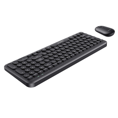 Kit Teclado e Mouse Wireless HAVIT, Preto