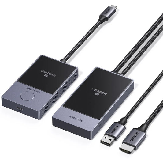 Extender Wireless HDMI UGREEN CM737, 1080P, Cinzento