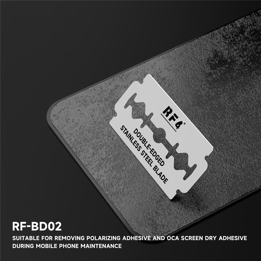 RF4 RF-BD02 Replacement Blade for UV / OCA Adhesive Removal Tool, Set of 100 pieces
