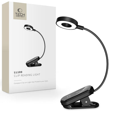 Lâmpada LED Portátil Tech-Protect LL100, Preta