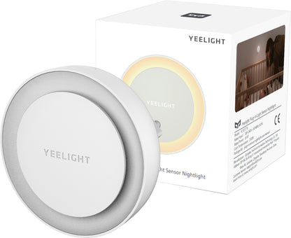 Lâmpada LED de Vigília Yeelight Plug-in Nightlight, 0.5W, 2500K, Sensor, Versão UK, Branca, Reembalada YLYD11YL