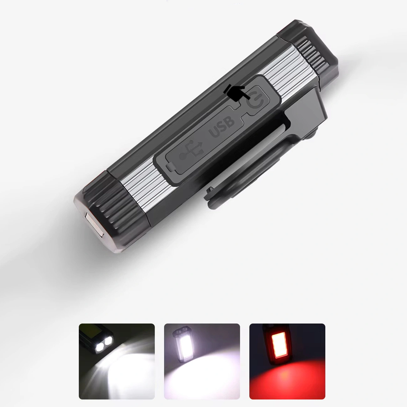 Lâmpada de Trabalho Led WZK WLR-15W, 1500lm, Cinzento