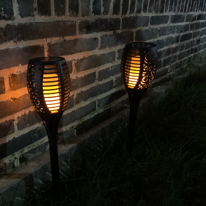 Lâmpada Solar Forever, 96Led, 2800K, IP65, Preta