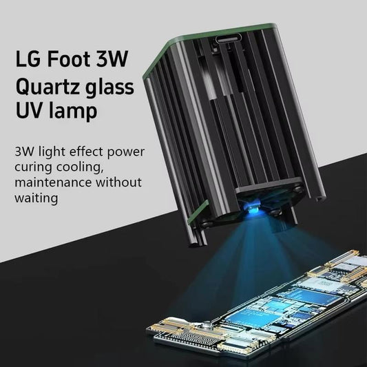 Lâmpada UV MaAnt MY-01, 2 em 1