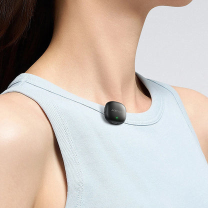 Lavalier Acefast R1, USB-C, Conjunto de 2 peças, Preto