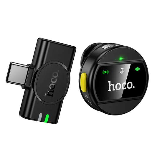 Lavalier HOCO L21, USB-C, Preto