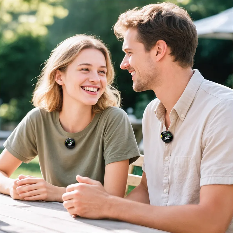 Lavalier HOCO L22, USB-C / Lightning, Conjunto de 2 peças, Preto