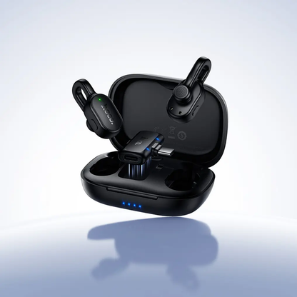 Lavalier HOCO L27, USB-C, Conjunto de 2 peças, Preto