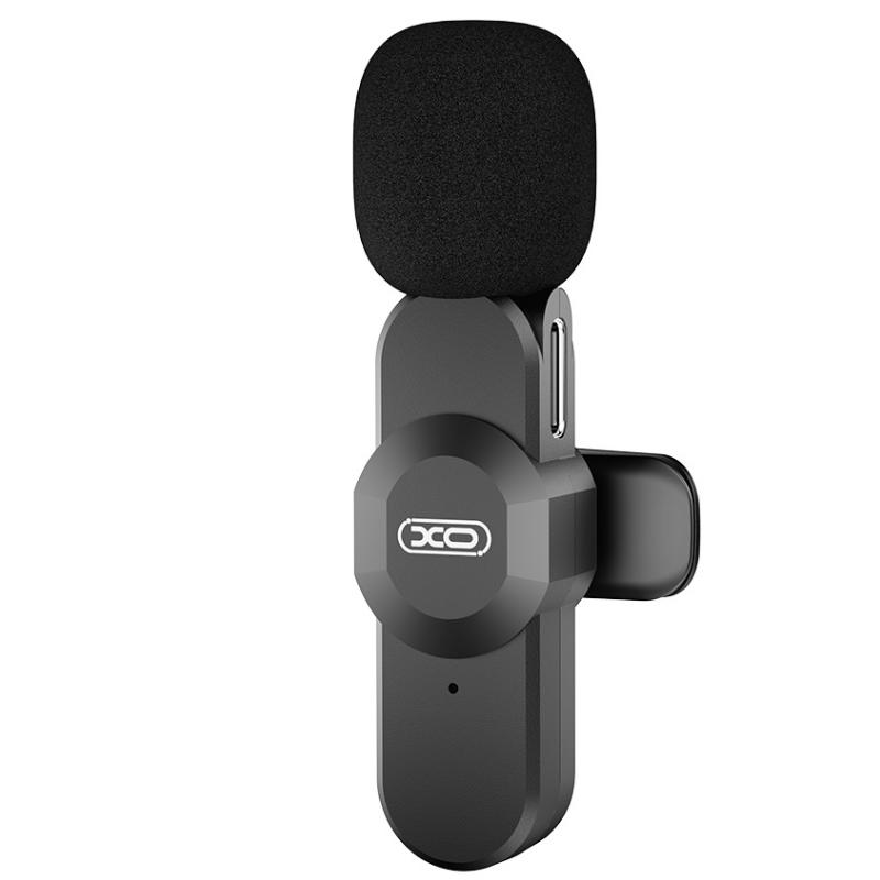 Lavalier XO Design MC14 Dual, USB-C / Lightning, Conjunto de 2 peças, Preto