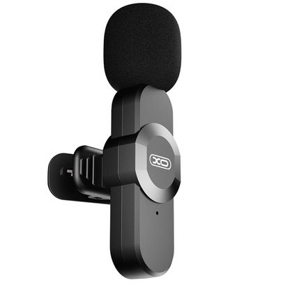 Lavalier XO Design MC14 Dual, USB-C / Lightning, Conjunto de 2 peças, Preto