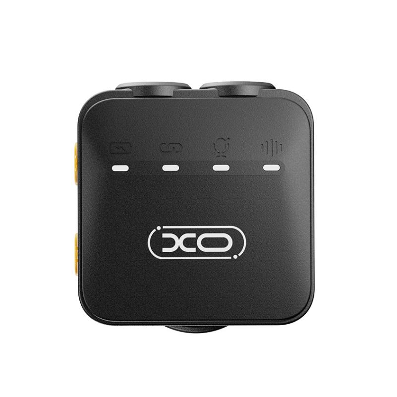 Lavalier XO Design MC15 Dual, USB-C / Lightning, Conjunto de 2 unidades, Preto
