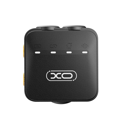 Lavalier XO Design MC15 Dual, USB-C / Lightning, Conjunto de 2 unidades, Preto