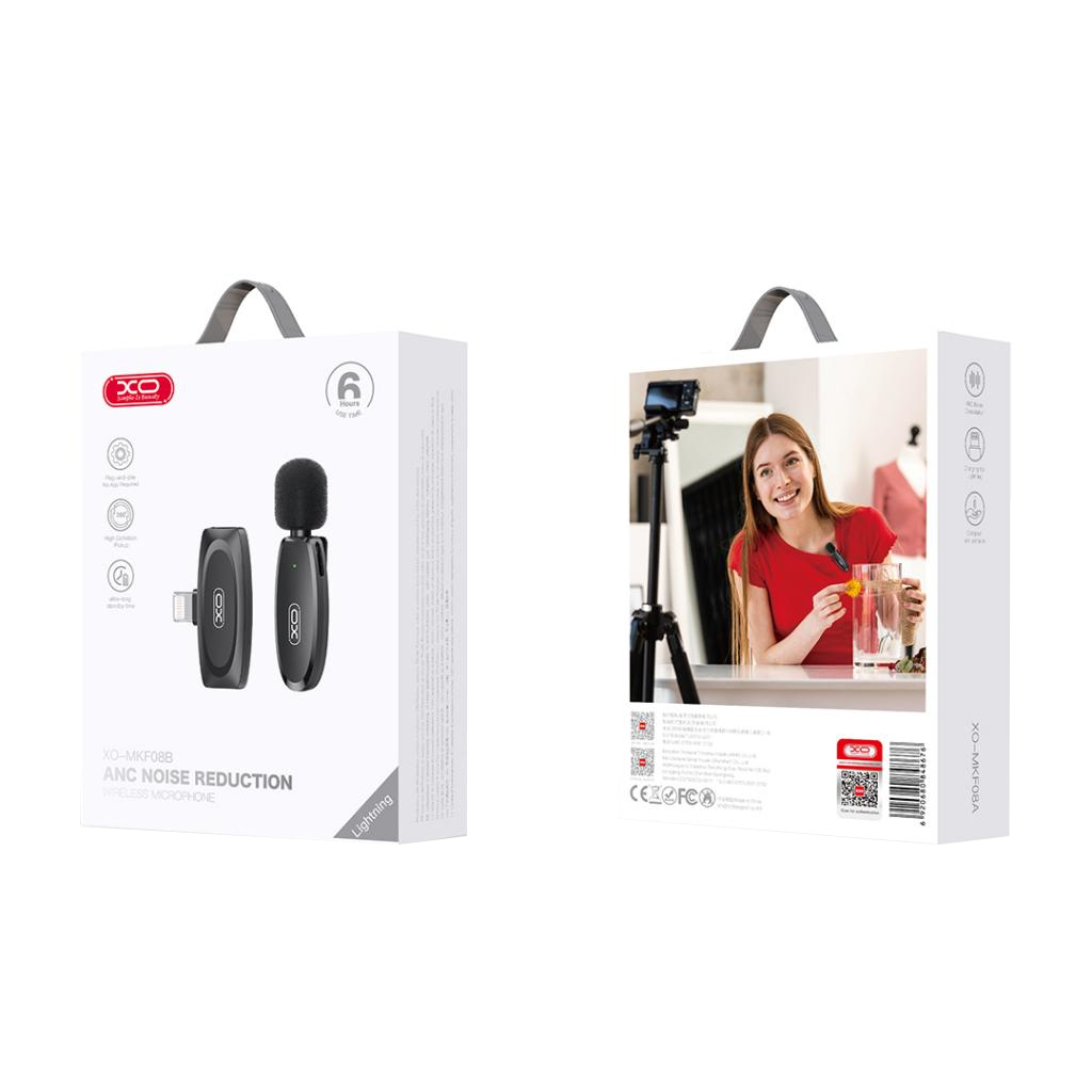 XO Design MKF08B Lavalier, Lightning, Black