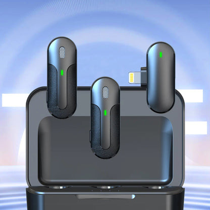 Lavalier Yesido KR16, Lightning, Conjunto de 2 peças, Preto