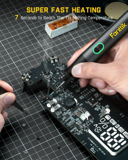 Fanttik T1 Max Soldering Iron, 8in1