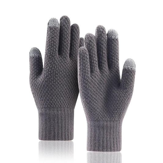 Luvas de Inverno Táteis para Homem Techsuit ST0013, Tamanho 22cm, Cinza