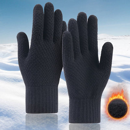 Luvas de Inverno Táteis para Homem Techsuit ST0013, Tamanho 22cm, Cinza