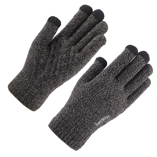 Luvas de Inverno Táteis Iwarm ST0005, Tamanho 21cm, Cinza