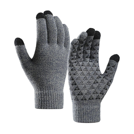 Luvas de Inverno Táteis Iwarm ST0018, Tamanho 23cm, Cinza