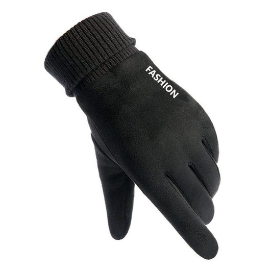 Luvas de Inverno Táteis Unissexo Techsuit ST0010, Tamanho Universal, Pretas