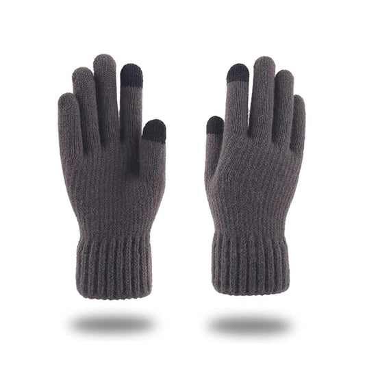 Luvas de Inverno Táteis Unissexo Techsuit ST0012, Tamanho 22cm, Cinza
