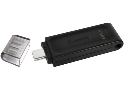 Memória externa Kingston DT70, 64Gb DT70/64GB USB-C