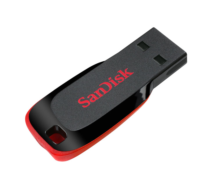 Memória Externa USB-A SanDisk Cruzer Blade, 64Gb SDCZ50-064G-B35
